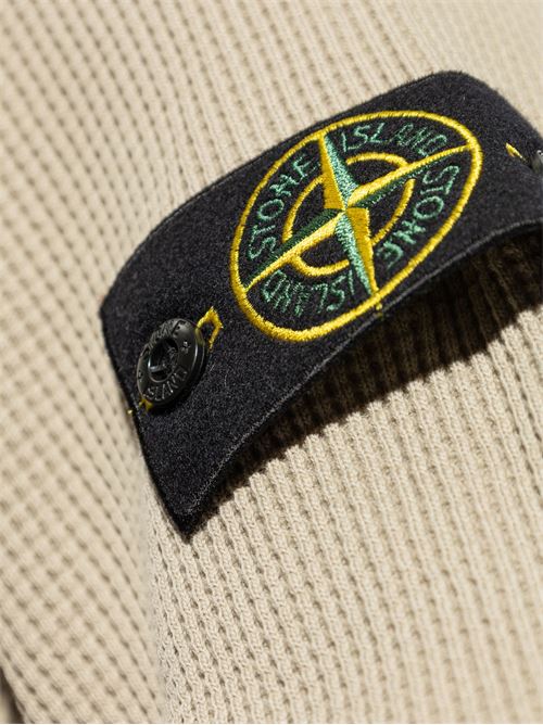 Felpa con logo rimovibile STONE ISLAND | 156100008S0044V009A